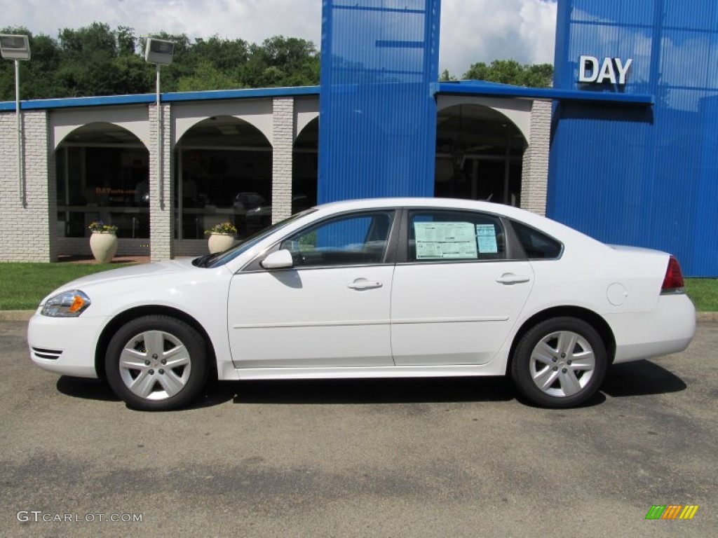 2011 Impala LS - Summit White / Ebony photo #2