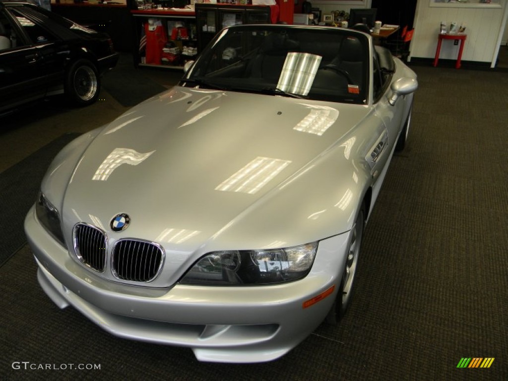 2000 M Roadster - Titanium Silver Metallic / Black photo #4