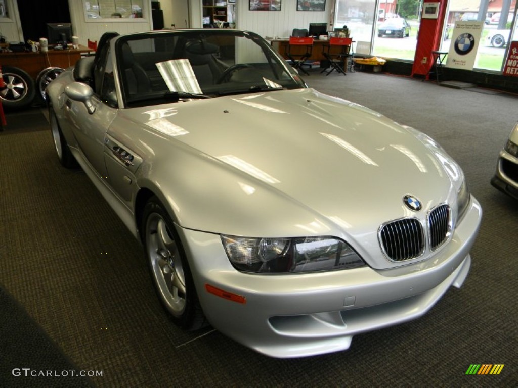 2000 M Roadster - Titanium Silver Metallic / Black photo #6