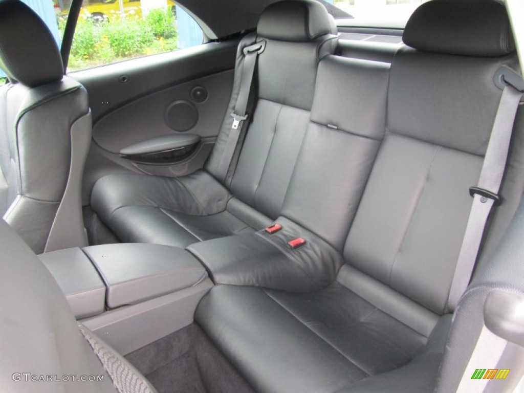 Black Interior 2004 BMW 6 Series 645i Convertible Photo #50508802