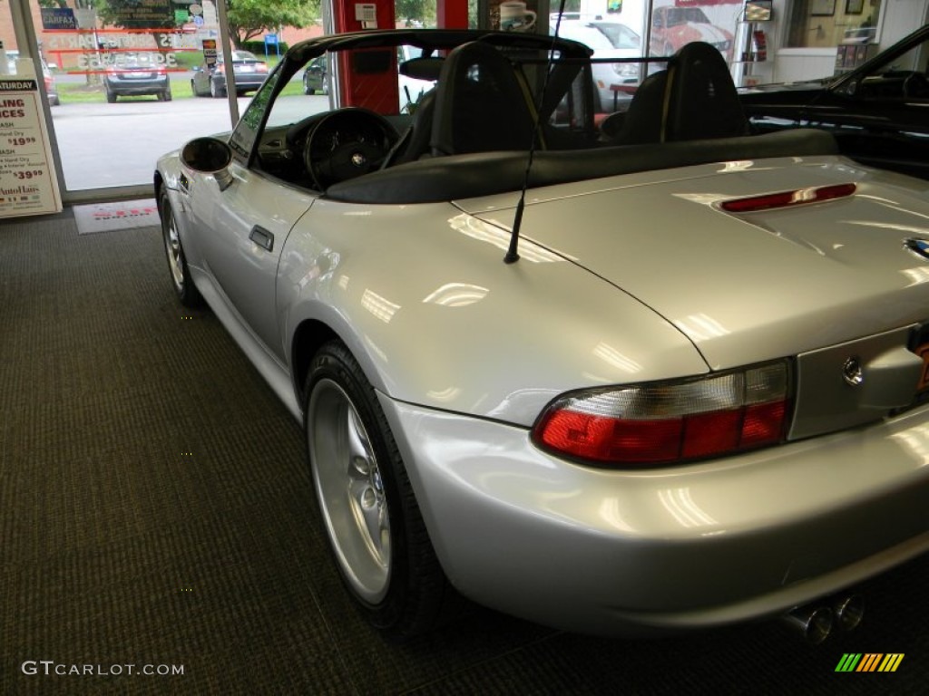 2000 M Roadster - Titanium Silver Metallic / Black photo #14