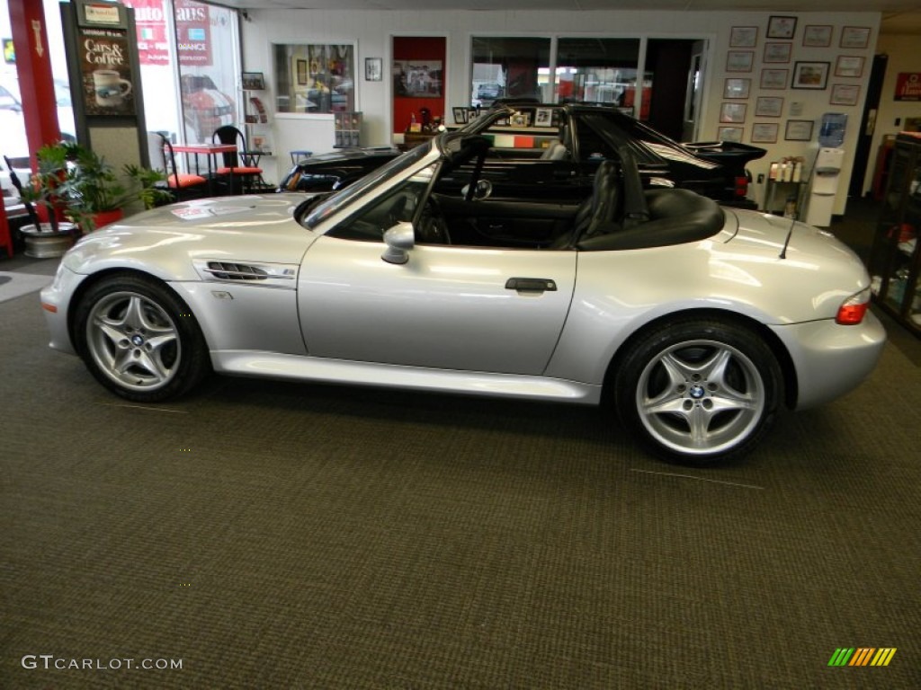 2000 M Roadster - Titanium Silver Metallic / Black photo #17