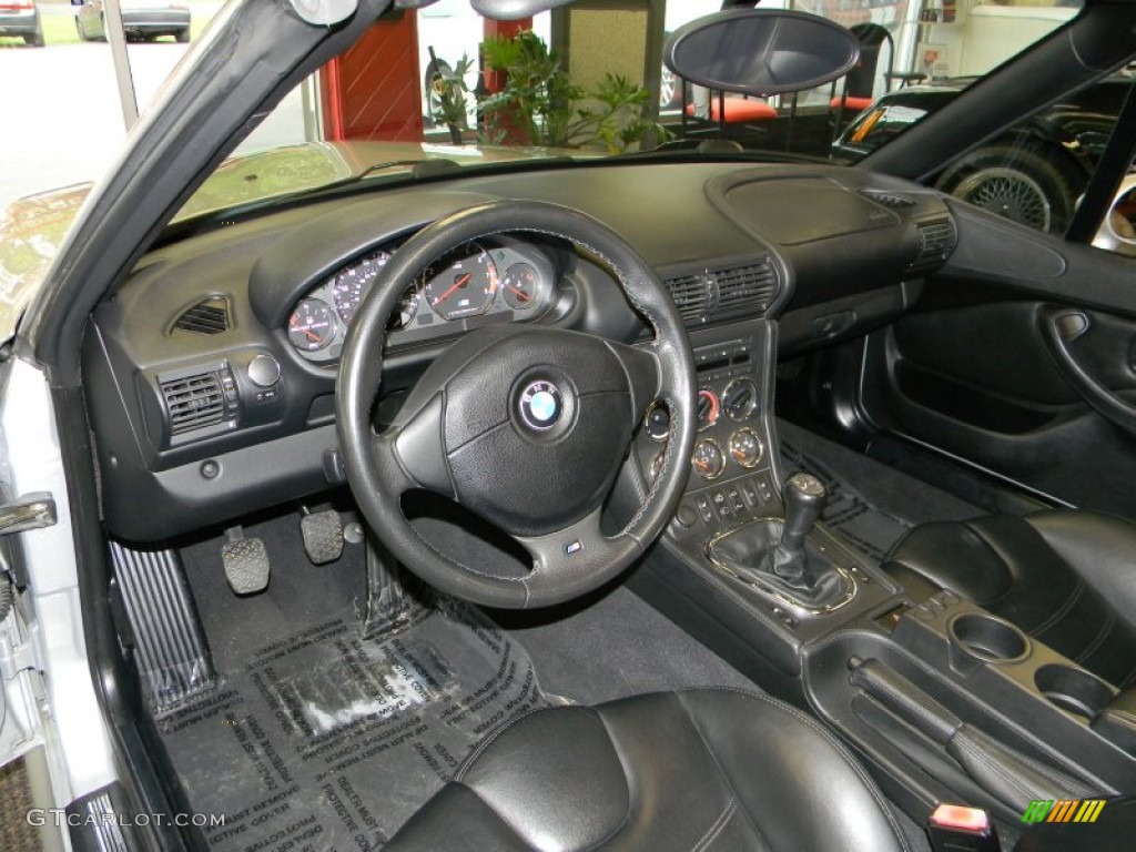 Black Interior 2000 BMW M Roadster Photo #50509018