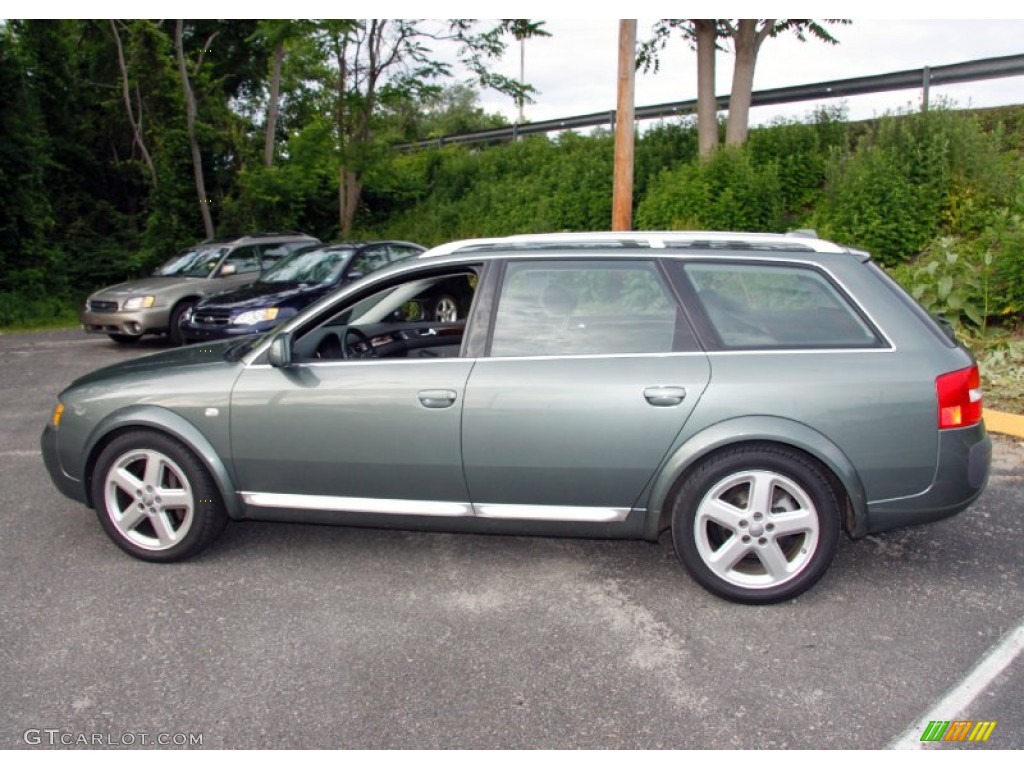 Highland Green Metallic 2004 Audi Allroad 4.2 quattro Avant Exterior Photo #50509165