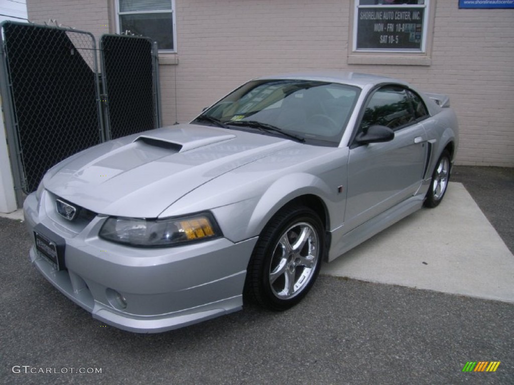 2003 Mustang GT Coupe - Silver Metallic / Dark Charcoal photo #1
