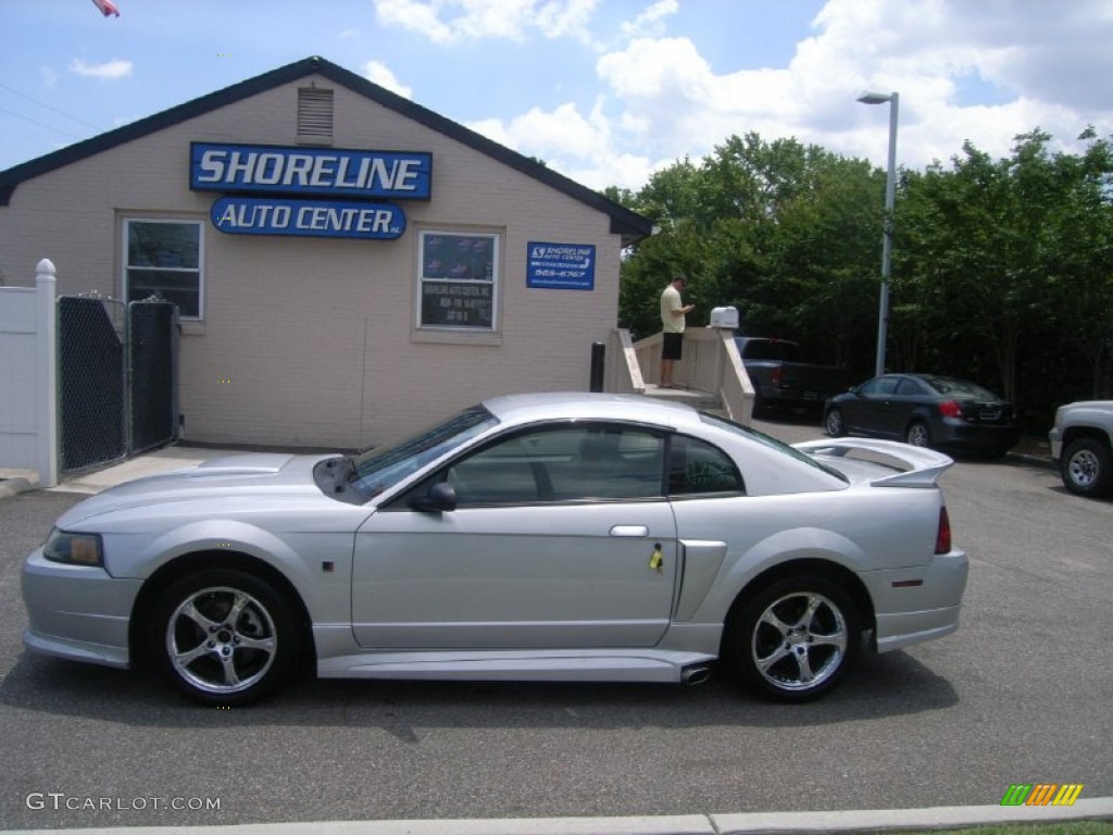 2003 Mustang GT Coupe - Silver Metallic / Dark Charcoal photo #3