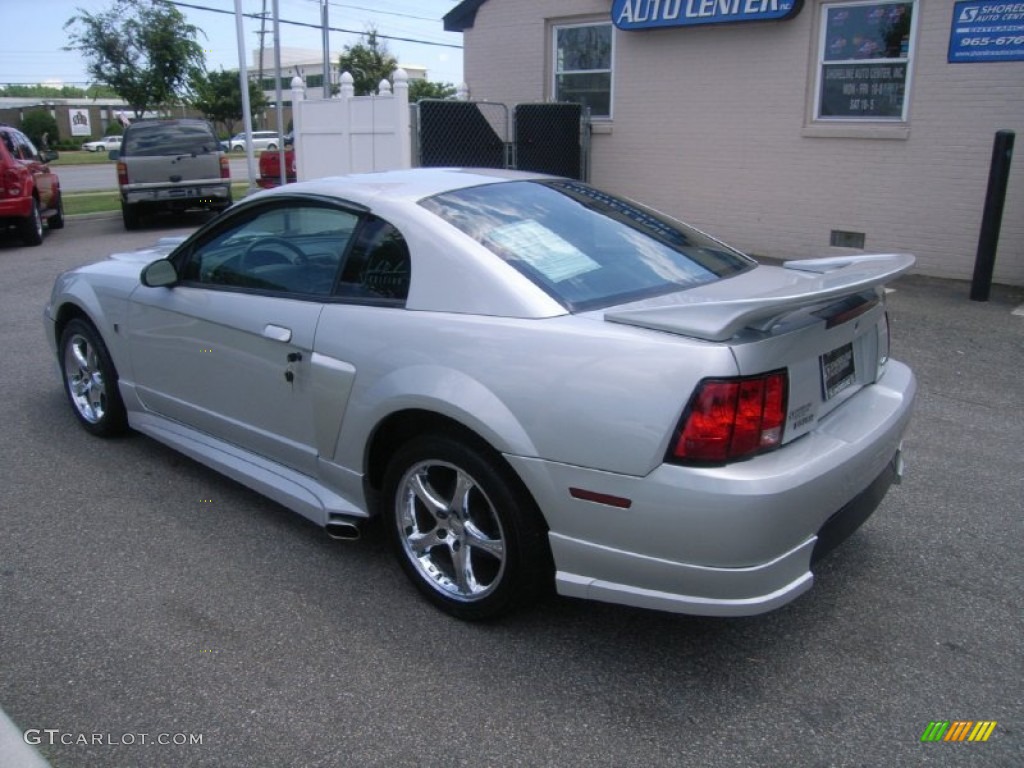 2003 Mustang GT Coupe - Silver Metallic / Dark Charcoal photo #4