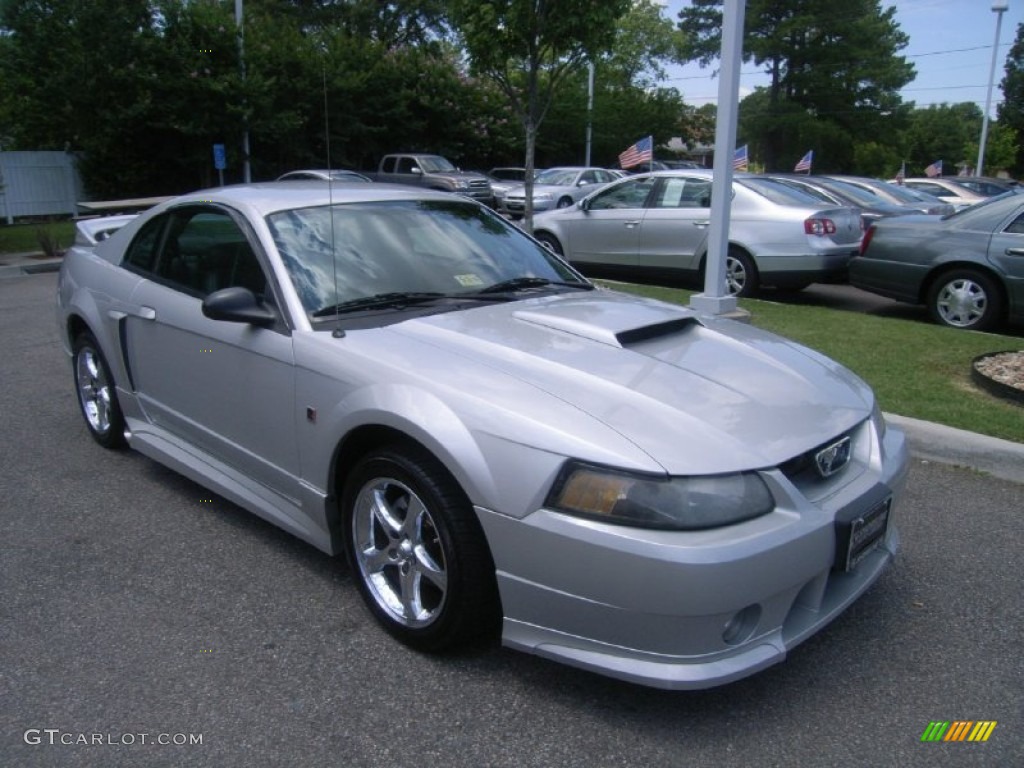 2003 Mustang GT Coupe - Silver Metallic / Dark Charcoal photo #8