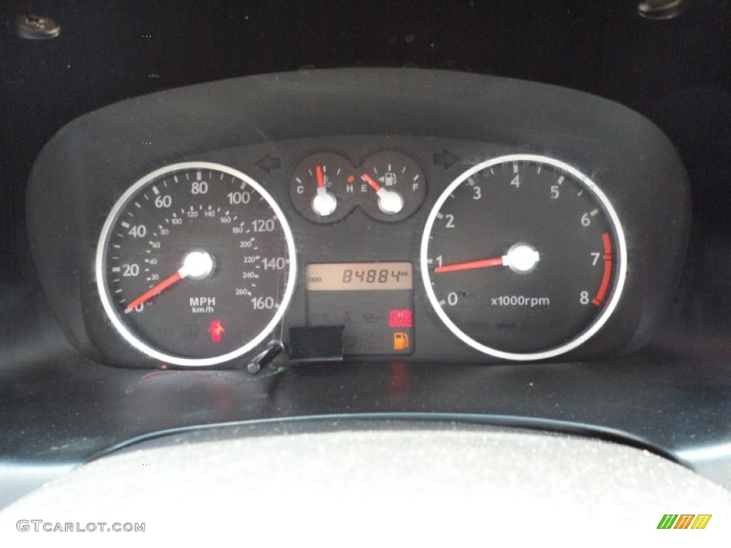 2004 Hyundai Tiburon GT Gauges Photo #50509526