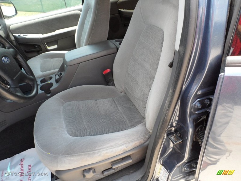 2005 Explorer XLT - Dark Blue Pearl Metallic / Graphite photo #33