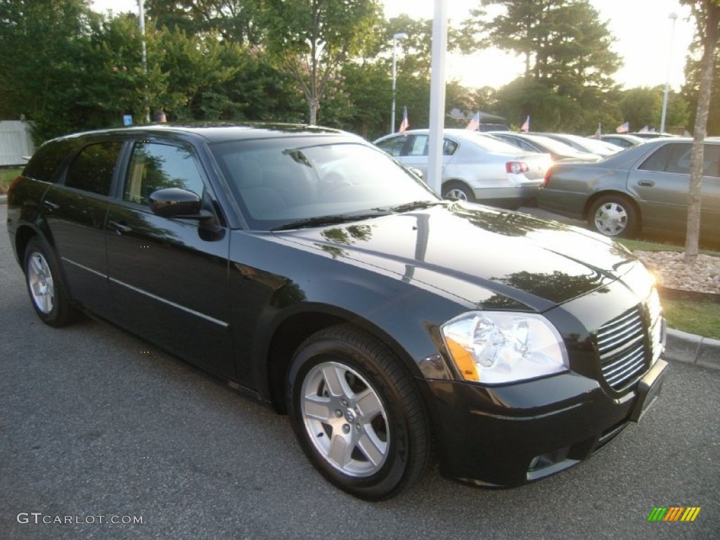 Brilliant Black Crystal Pearl 2007 Dodge Magnum SXT Exterior Photo #50510074