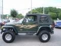 2005 Moss Green Pearlcoat Jeep Wrangler X 4x4  photo #2