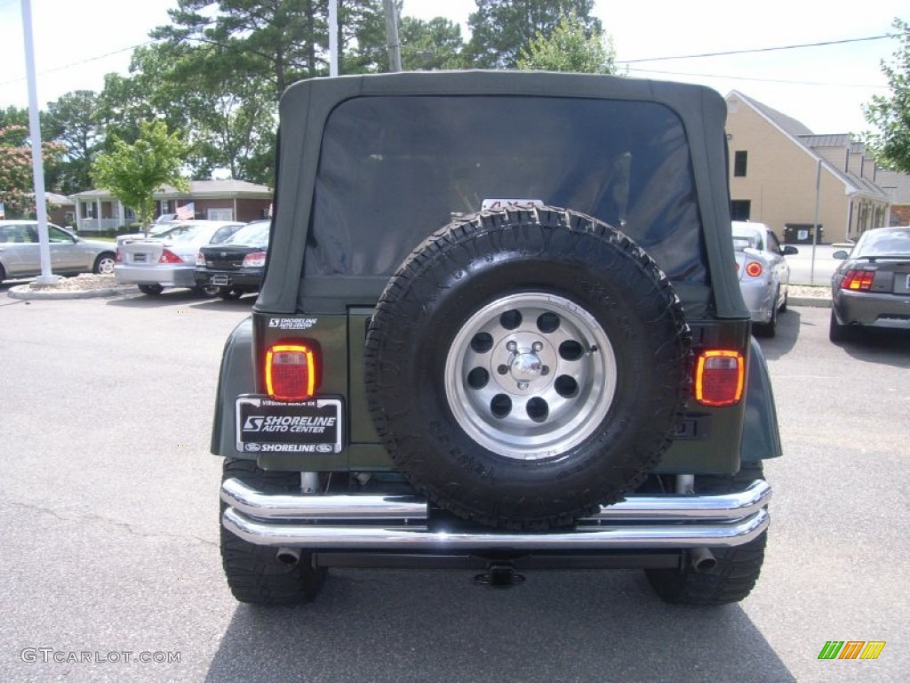 2005 Wrangler X 4x4 - Moss Green Pearlcoat / Camouflage photo #4