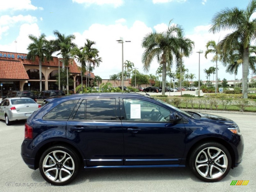 Kona Blue Metallic 2011 Ford Edge Sport Exterior Photo #50510461