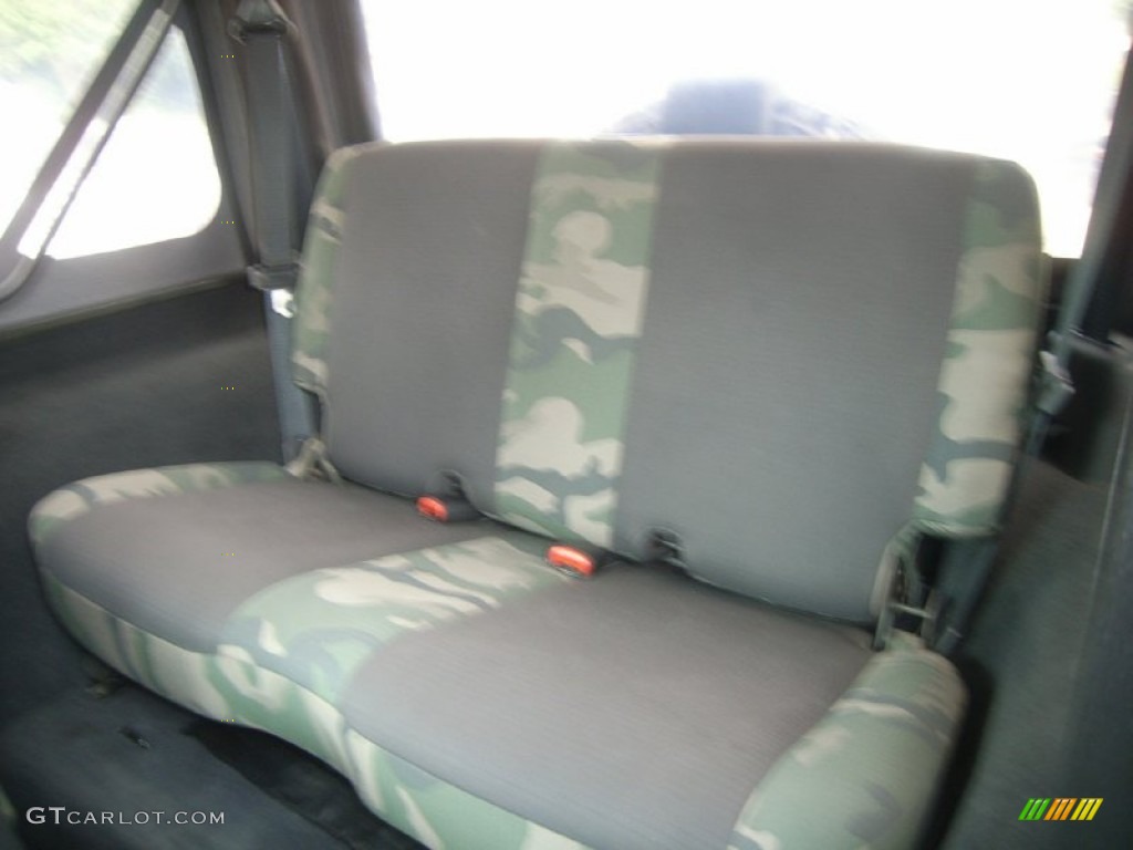 2005 Wrangler X 4x4 - Moss Green Pearlcoat / Camouflage photo #9