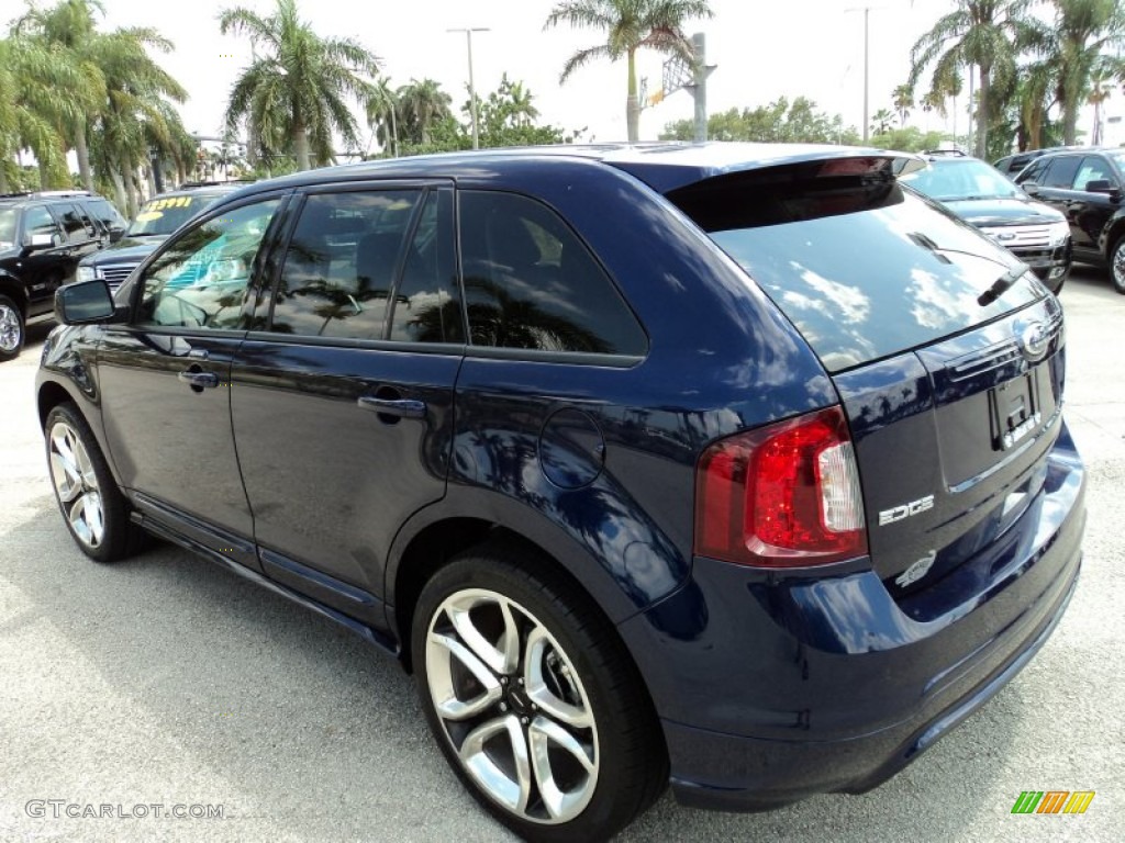 Kona Blue Metallic 2011 Ford Edge Sport Exterior Photo #50510521