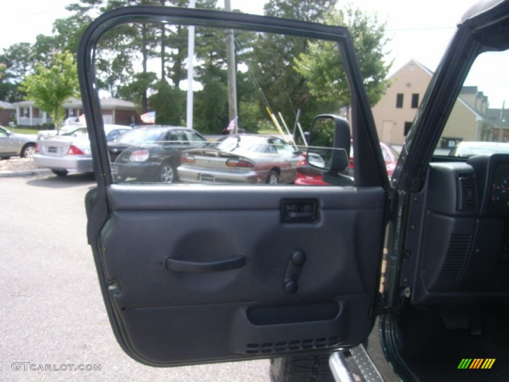 2005 Wrangler X 4x4 - Moss Green Pearlcoat / Camouflage photo #13