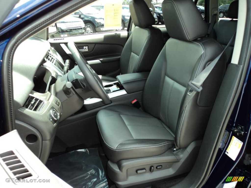 Charcoal Black/Silver Smoke Metallic Interior 2011 Ford Edge Sport Photo #50510665