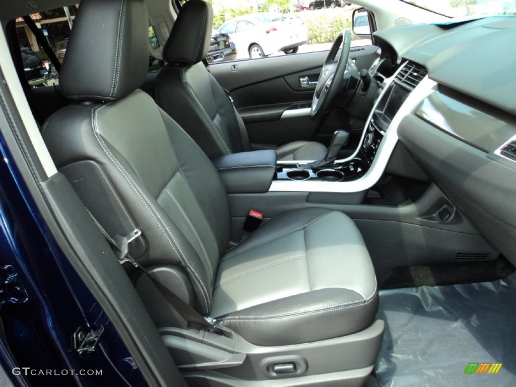 Charcoal Black/Silver Smoke Metallic Interior 2011 Ford Edge Sport Photo #50510695