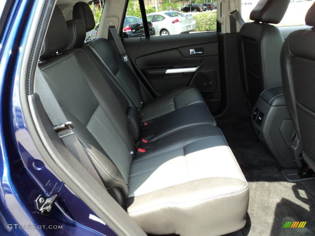 Charcoal Black/Silver Smoke Metallic Interior 2011 Ford Edge Sport Photo #50510725