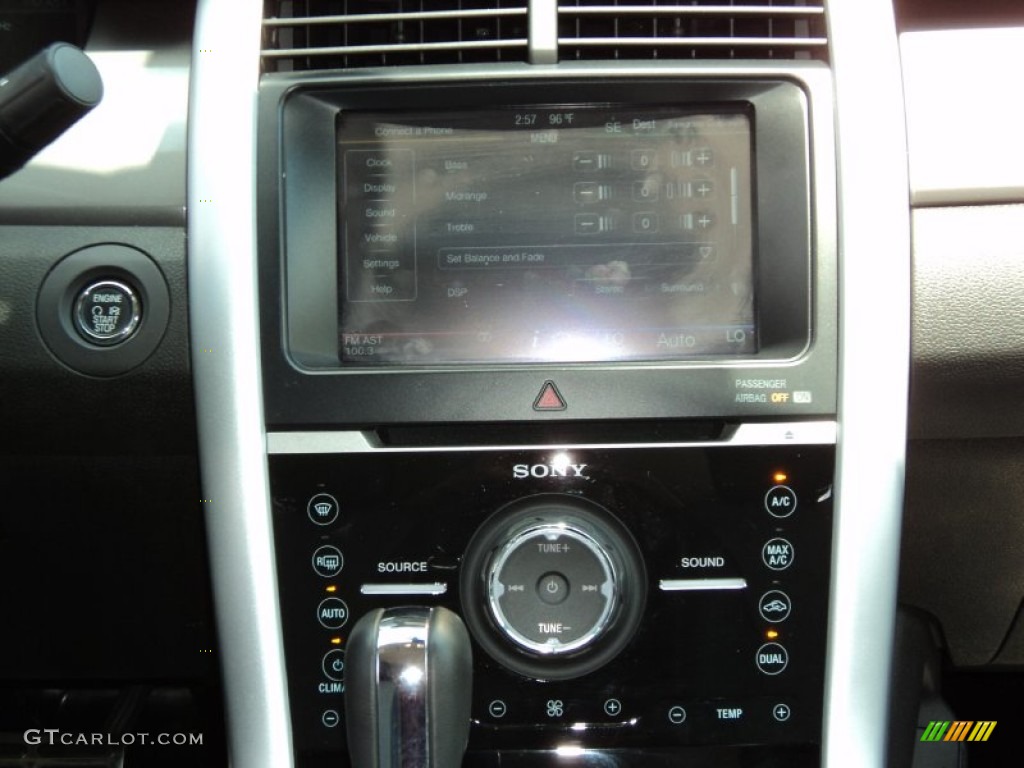 2011 Ford Edge Sport Controls Photo #50510755