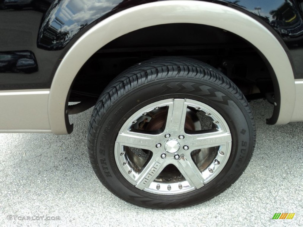 2006 Ford F150 Lariat SuperCab Custom Wheels Photo #50510932