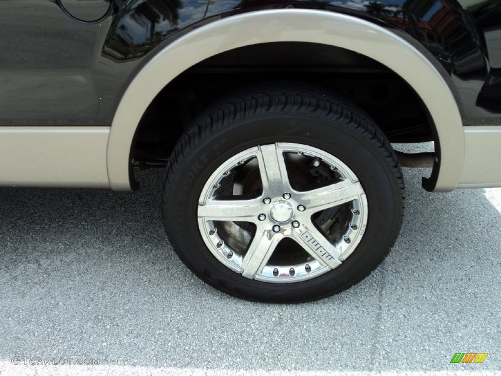 2006 F150 Lariat SuperCab - Black / Tan photo #11