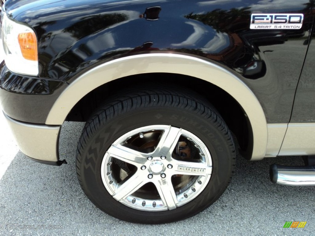 2006 F150 Lariat SuperCab - Black / Tan photo #12