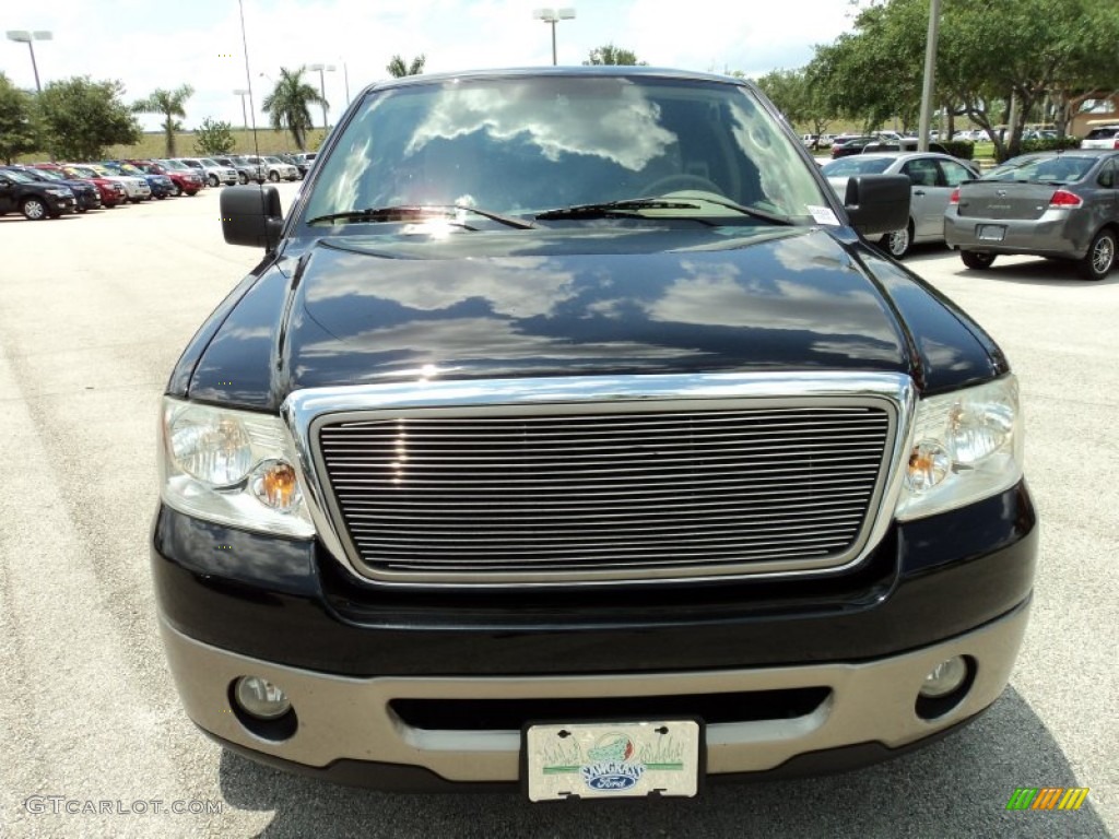 2006 F150 Lariat SuperCab - Black / Tan photo #15