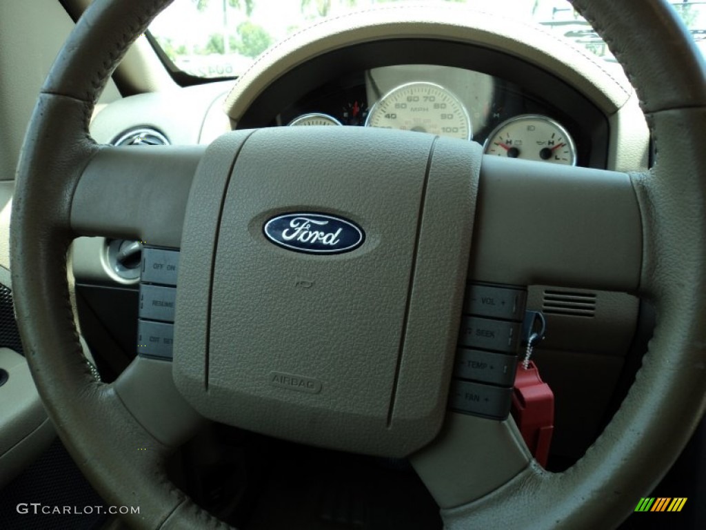 2006 F150 Lariat SuperCab - Black / Tan photo #24