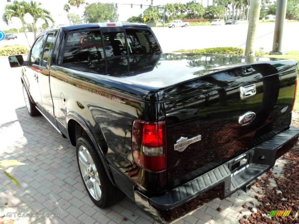 2006 F150 Harley-Davidson SuperCab - Black / Black photo #11