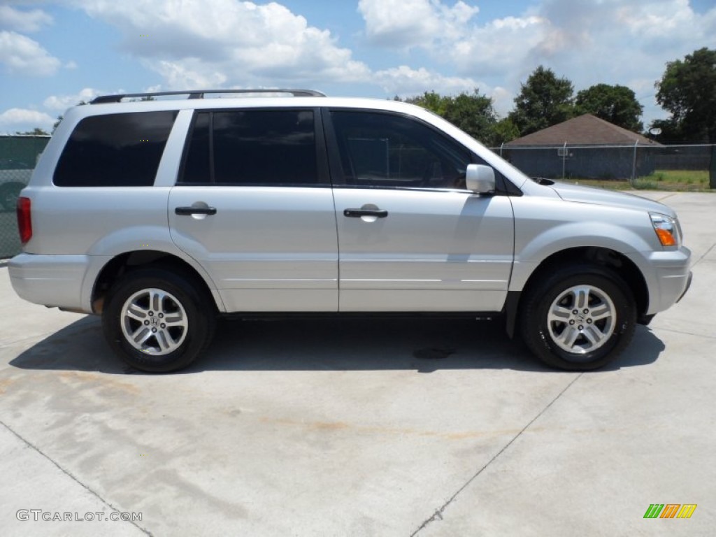 Starlight Silver Metallic 2003 Honda Pilot EX-L 4WD Exterior Photo #50511568