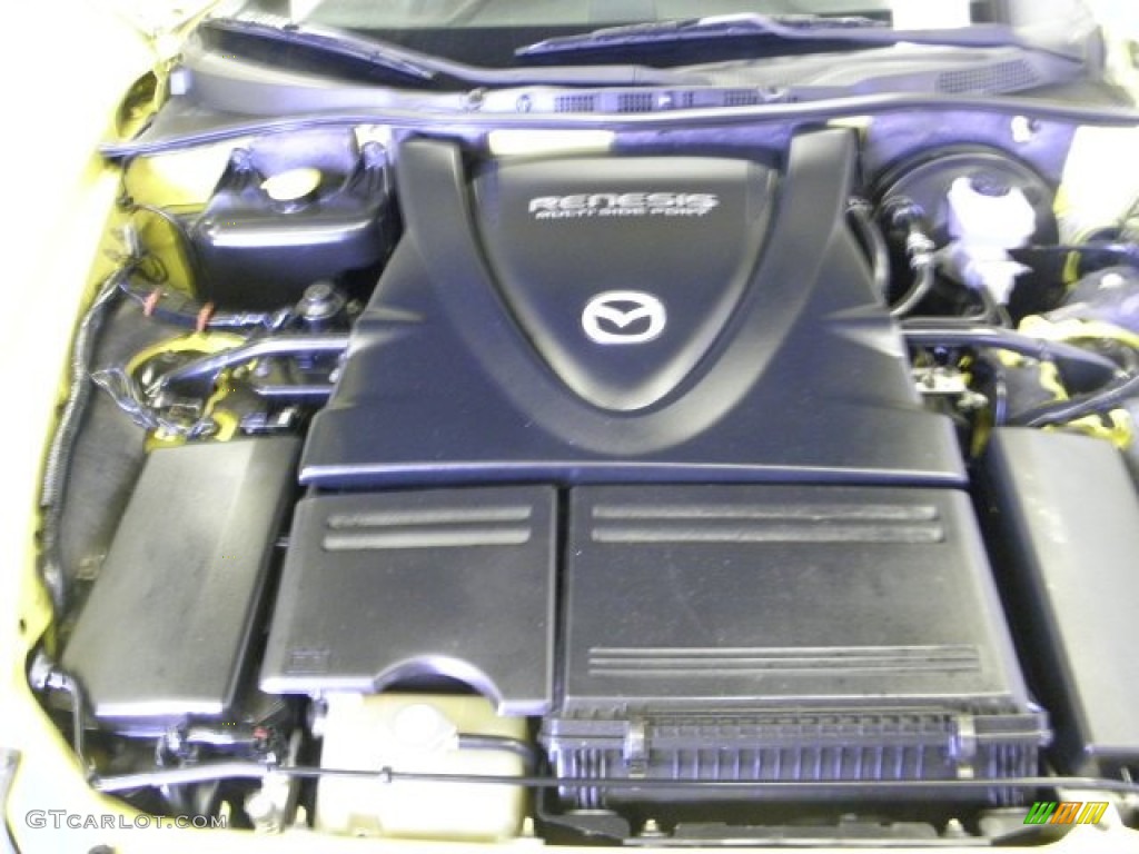 2004 RX-8 Grand Touring - Lightning Yellow / Black photo #5