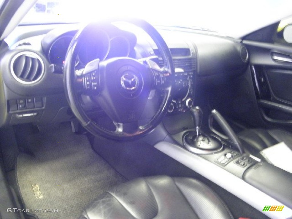 2004 RX-8 Grand Touring - Lightning Yellow / Black photo #7