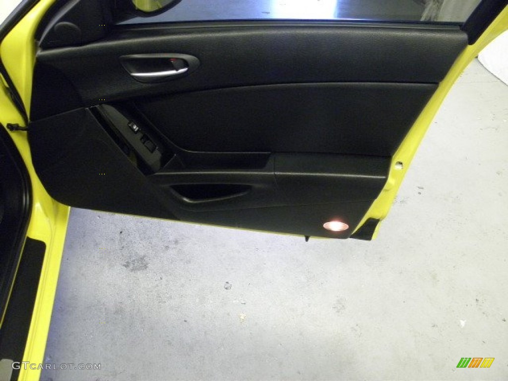 2004 RX-8 Grand Touring - Lightning Yellow / Black photo #12