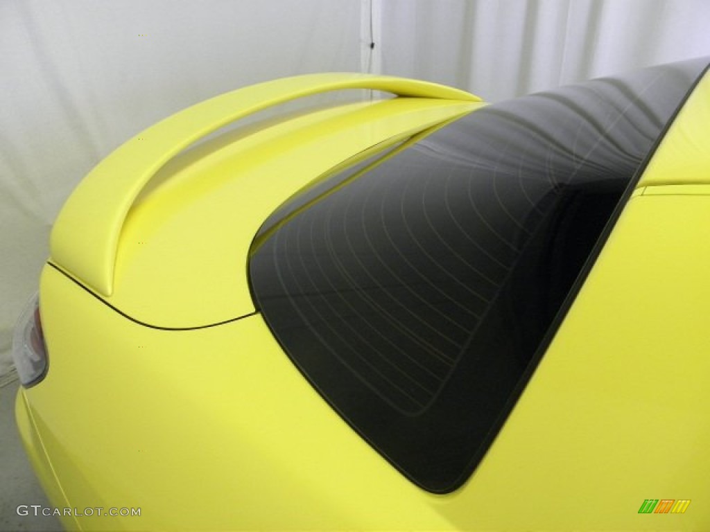 2004 RX-8 Grand Touring - Lightning Yellow / Black photo #17
