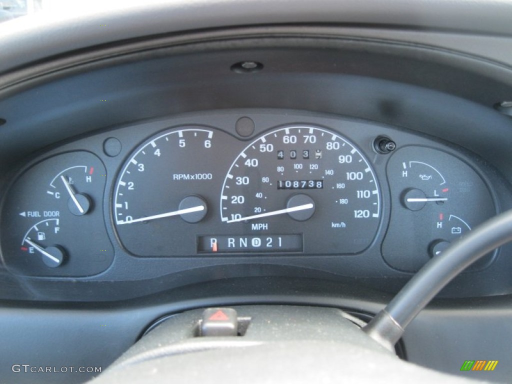 1999 Ford Ranger XLT Regular Cab Gauges Photo #50512489