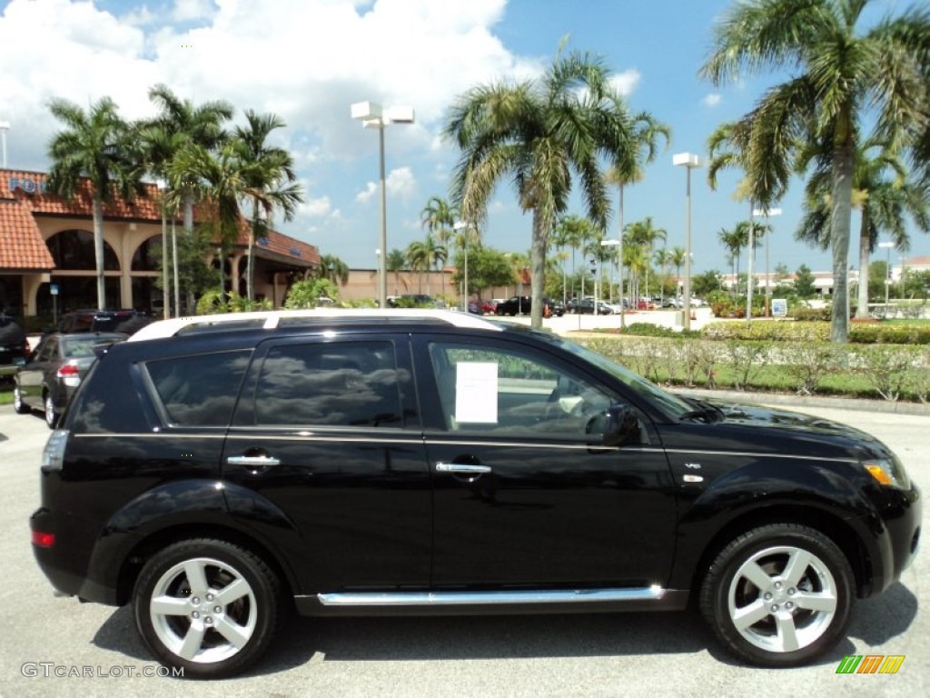 Labrador Black Pearl 2009 Mitsubishi Outlander XLS Exterior Photo #50512888