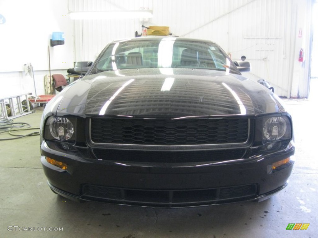 2008 Mustang Bullitt Coupe - Black / Dark Charcoal photo #10