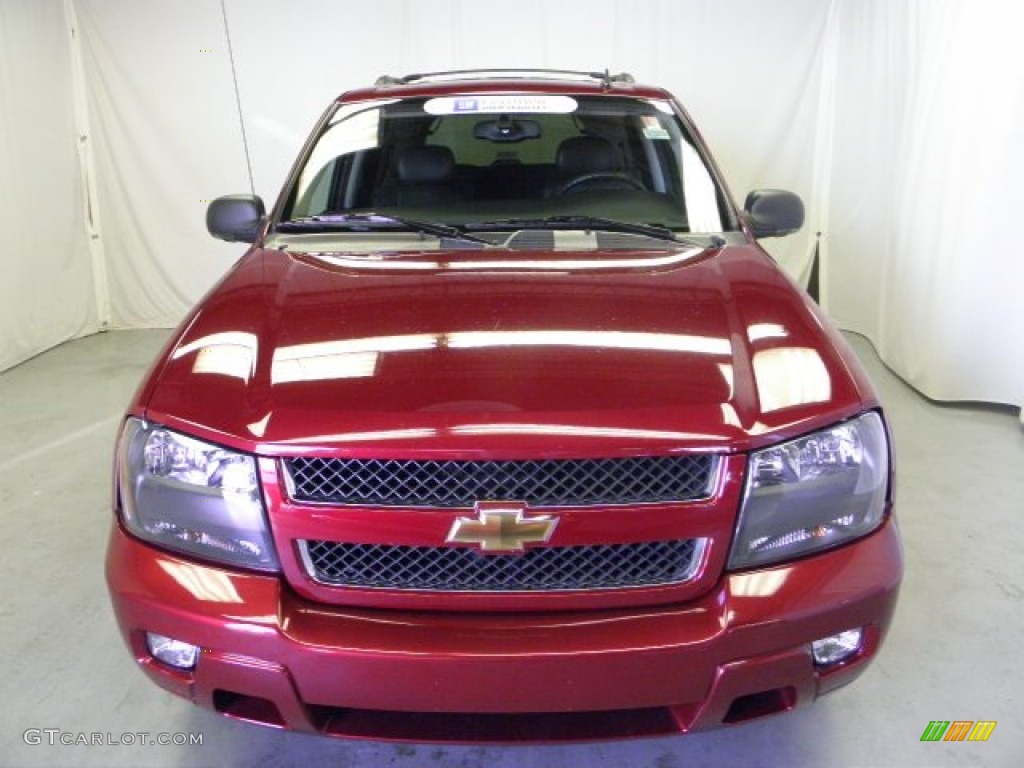 2008 TrailBlazer LT 4x4 - Red Jewel / Ebony photo #2