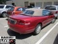 2002 Ruby Red Pearl Chrysler Sebring LXi Convertible  photo #2