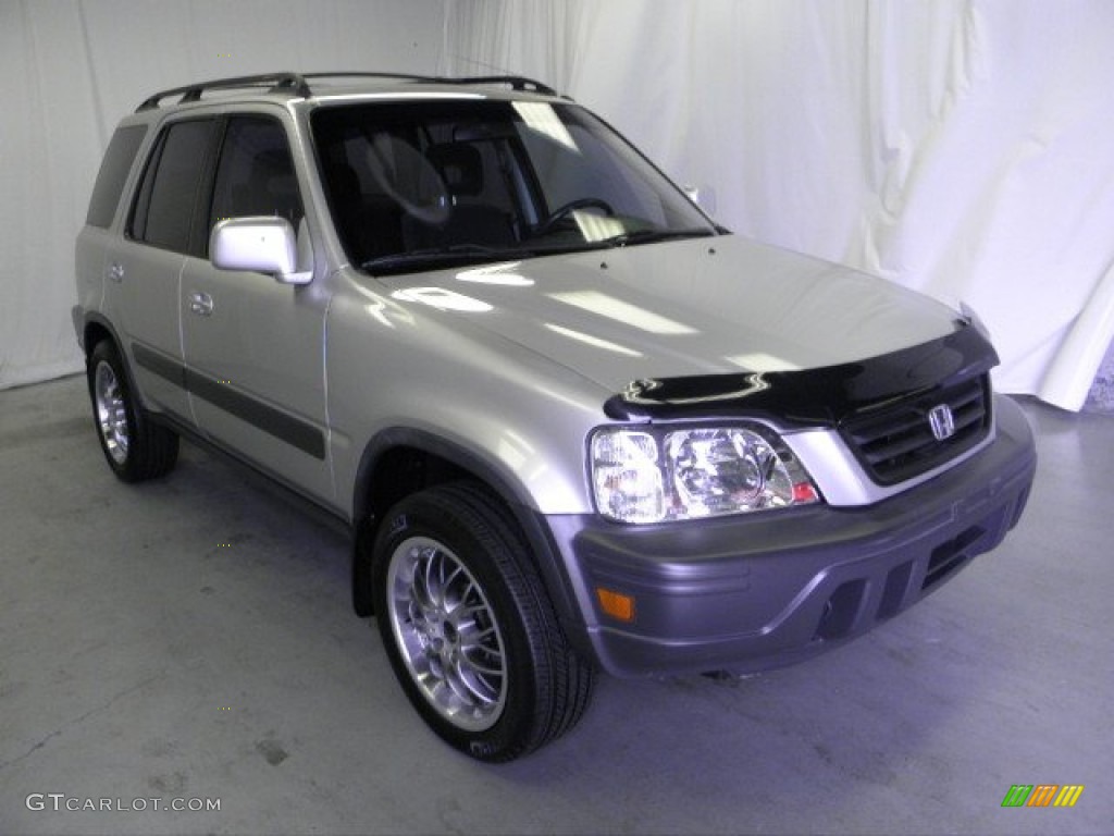 2000 CR-V EX 4WD - Sebring Silver Metallic / Dark Gray photo #1