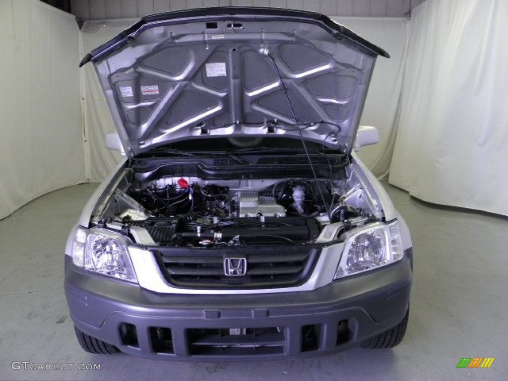 2000 CR-V EX 4WD - Sebring Silver Metallic / Dark Gray photo #5