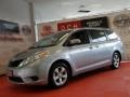 2011 Predawn Gray Mica Toyota Sienna LE  photo #1