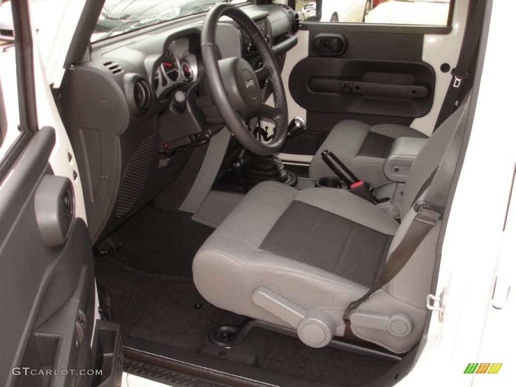 Dark Slate Gray/Medium Slate Gray Interior 2010 Jeep Wrangler Unlimited Rubicon 4x4 Photo #50516866