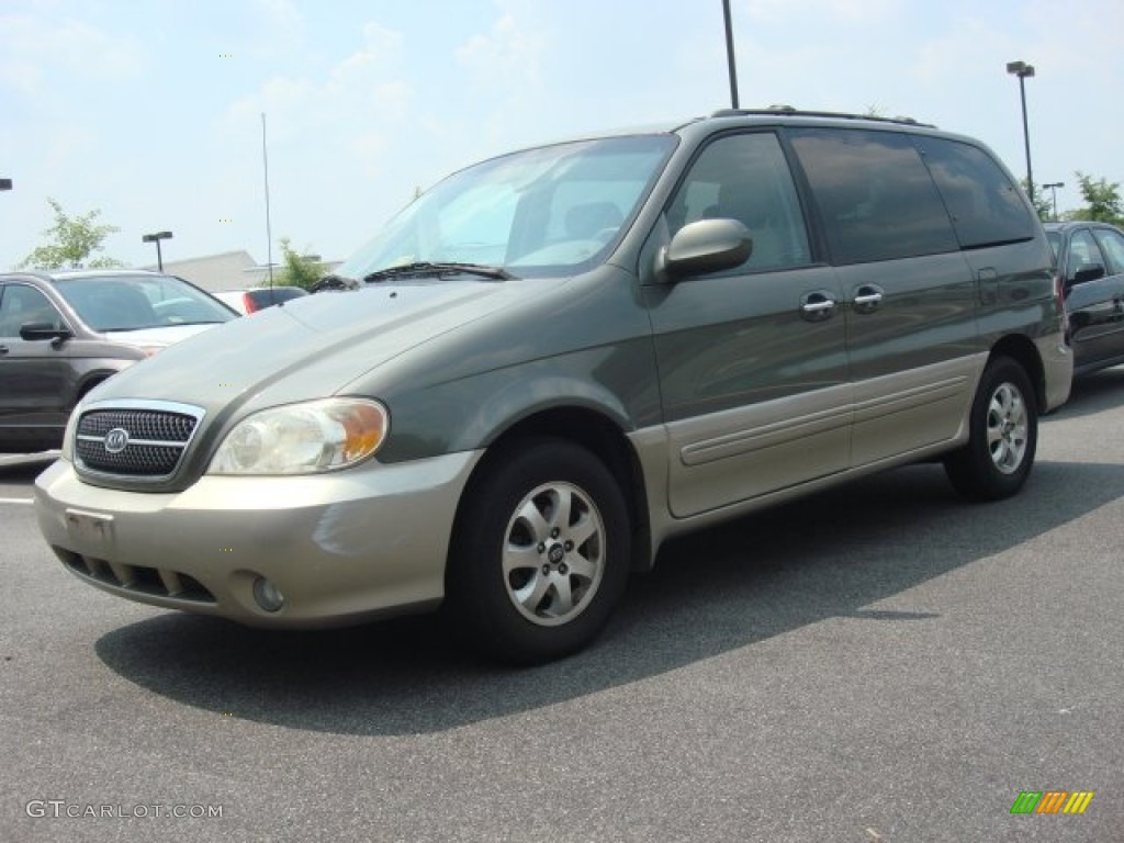 2004 Sedona EX - Sage Green / Beige photo #1