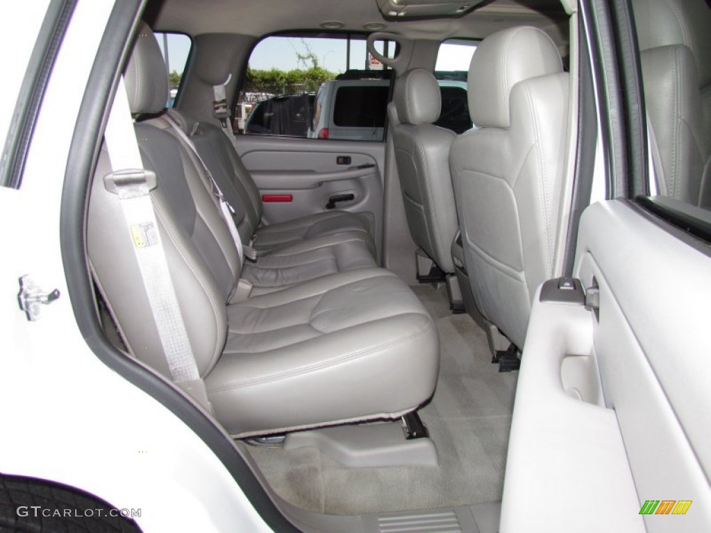 2005 Yukon SLT - Summit White / Stone Gray photo #11