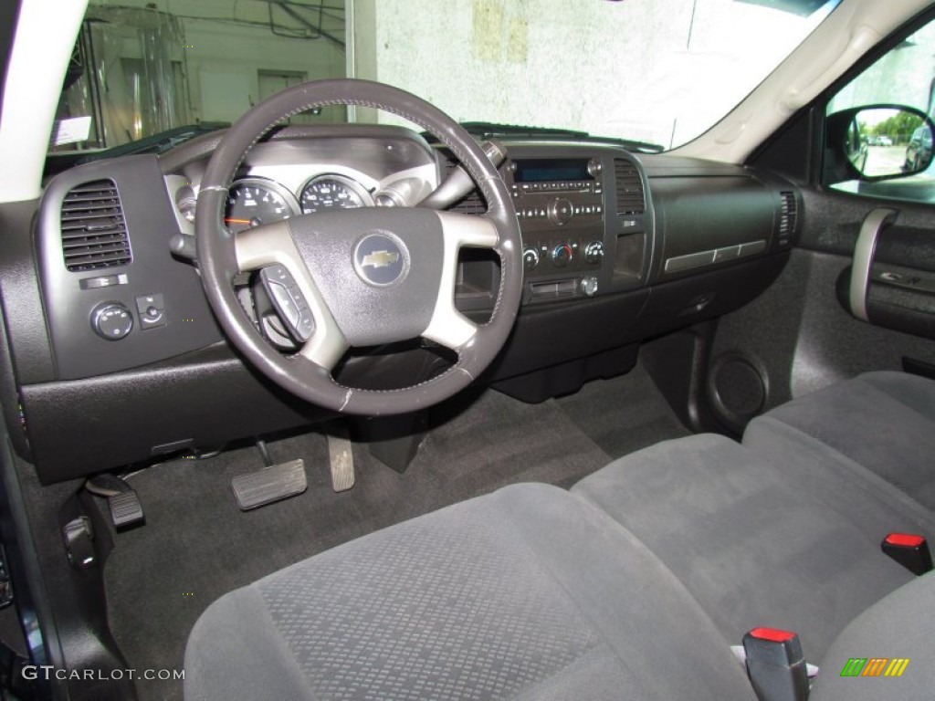 2008 Chevrolet Silverado 1500 LT Extended Cab Ebony Dashboard Photo #50518141