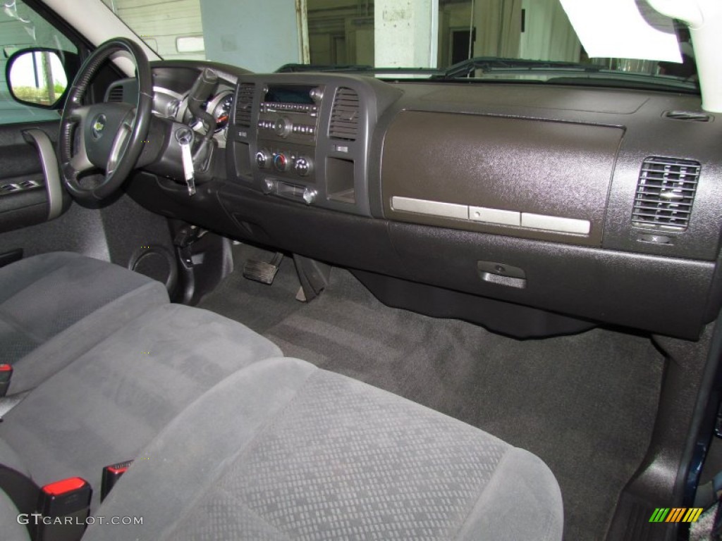 2008 Chevrolet Silverado 1500 LT Extended Cab Ebony Dashboard Photo #50518192