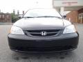 2001 Nighthawk Black Pearl Honda Civic LX Coupe  photo #15